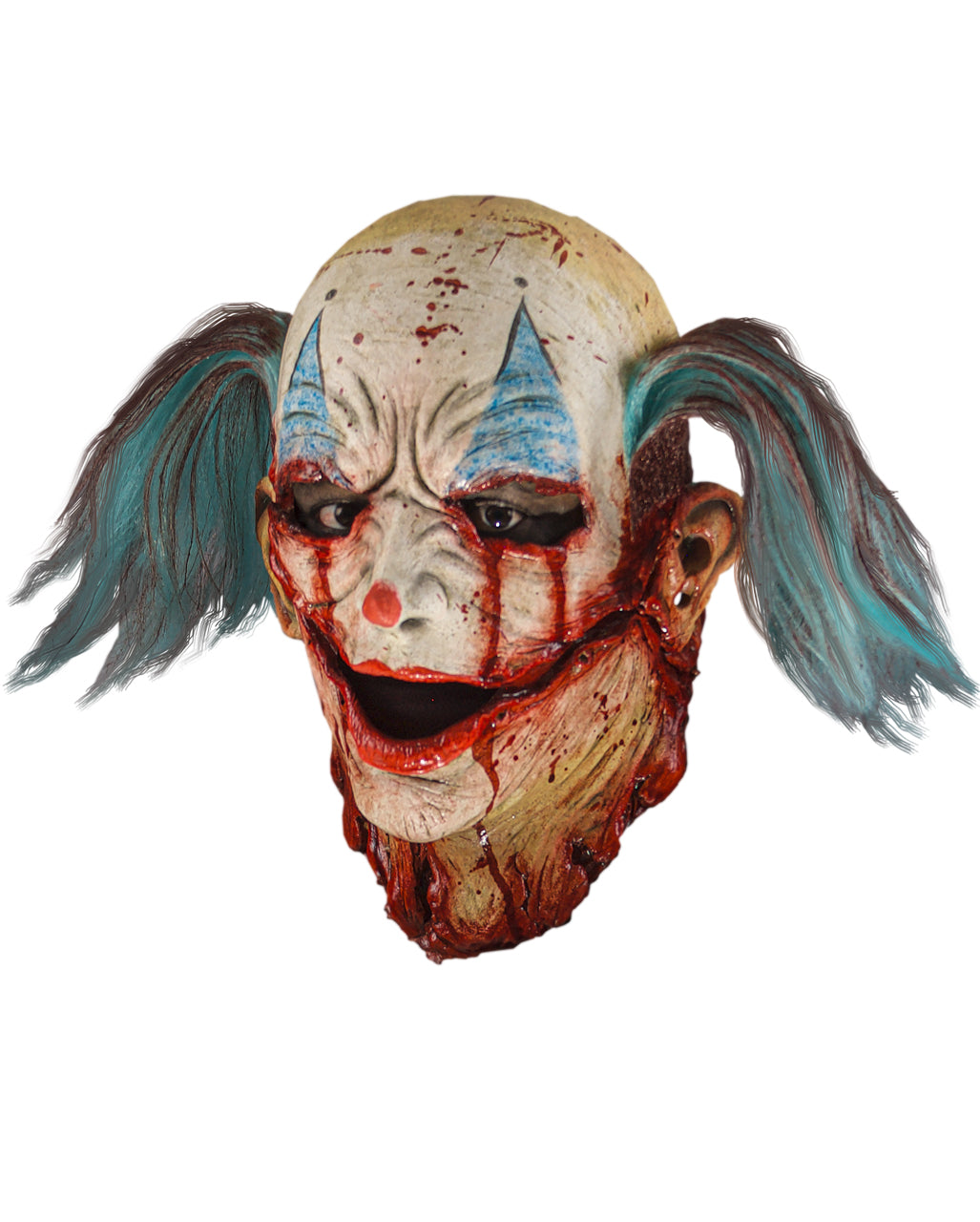 Butchie Horror Clown Maske mit Haaren
