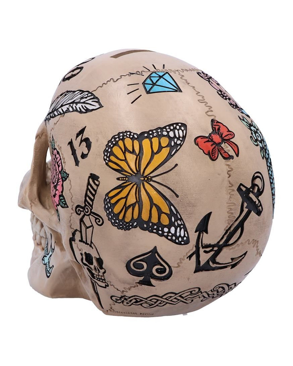 Calavera Tattoo Totenkopf Sparkasse