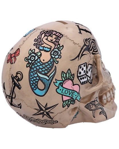 Calavera Tattoo Totenkopf Sparkasse