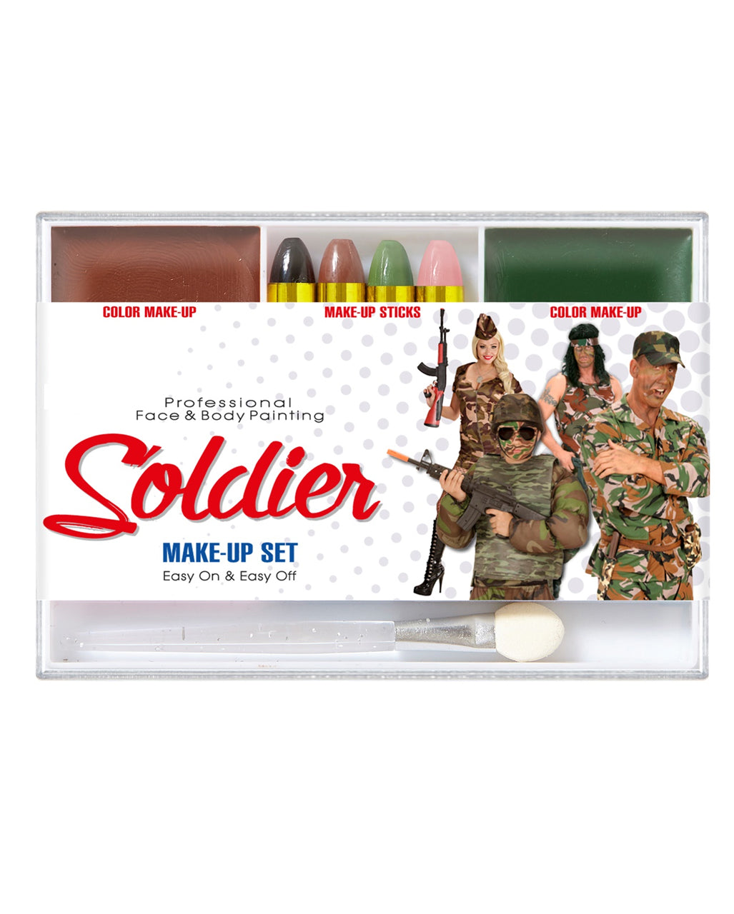 Camouflage Make-up Set 7 Pcs.
