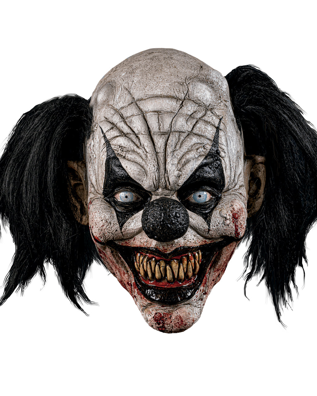 Carnevil Clown Horror Maske mit Haaren