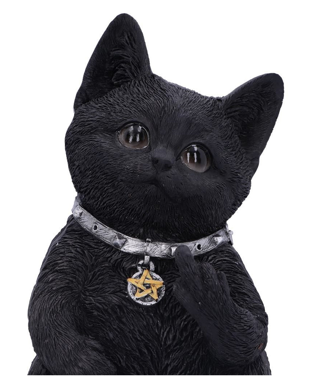 Freche Katze zeigt Mittelfinger 16,5cm