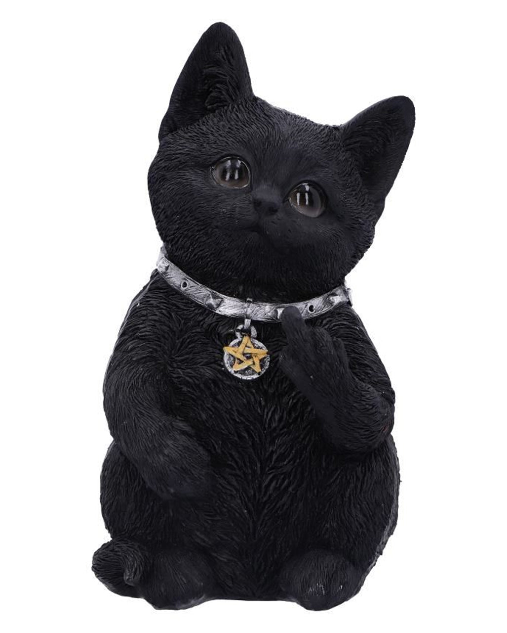 Freche Katze zeigt Mittelfinger 16,5cm