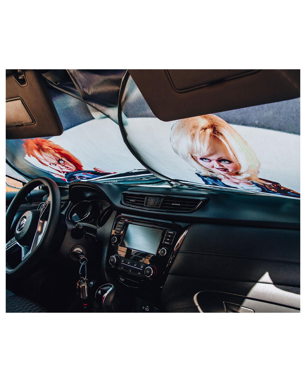 Chucky & Tiffany Auto Sonnenblende 162x81cm