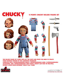 Child's Play Chucky Deluxe Set 18cm | Mezco Toys