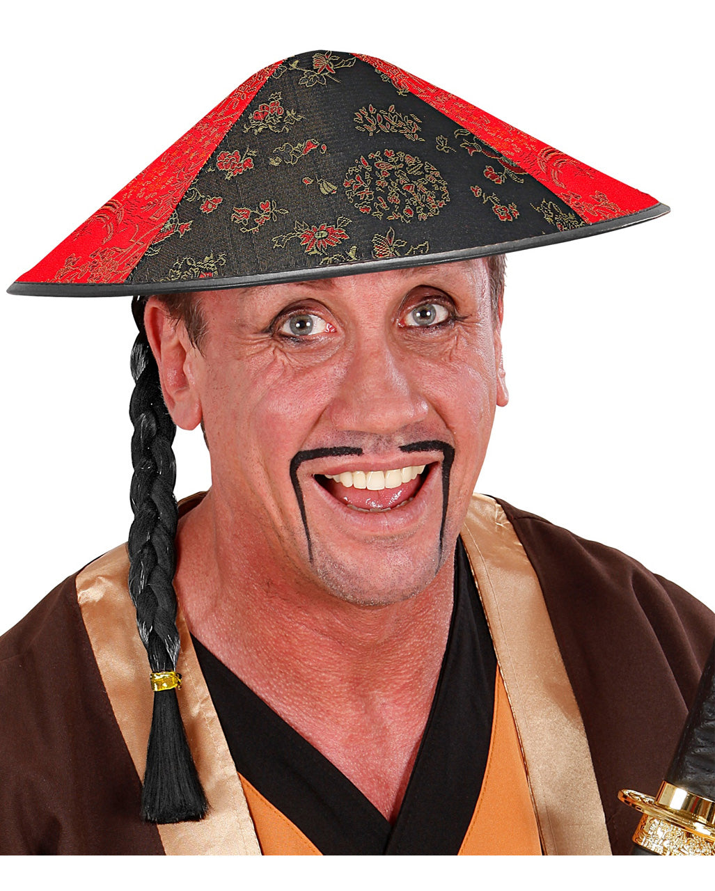 Satin Chinesen Hut