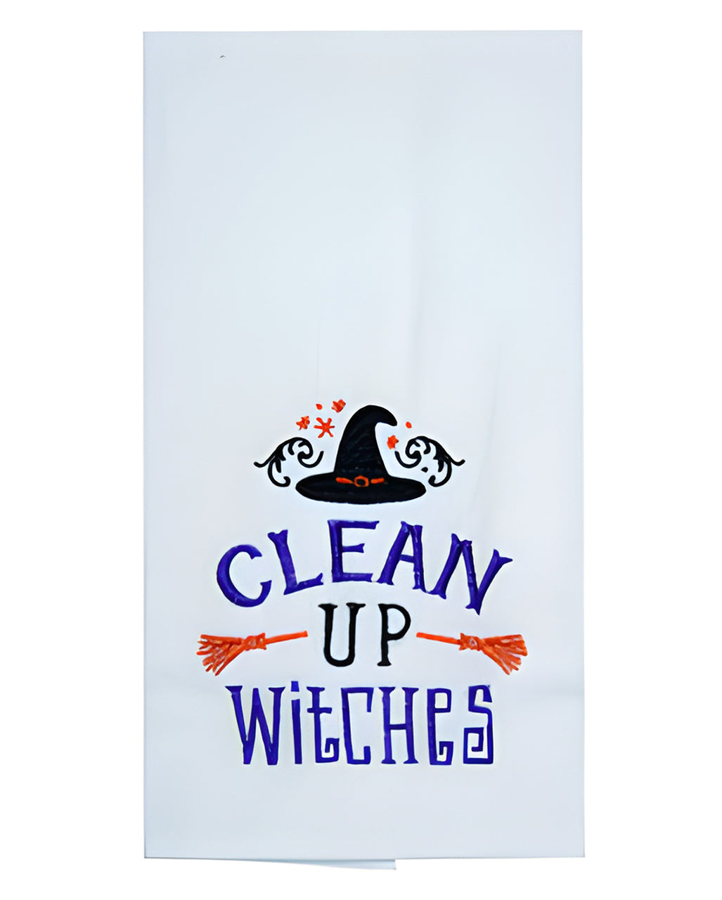 Clean Up Witches Tea Towel