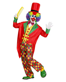 Disfraz de payaso de 5 piezas con frac