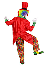 Disfraz de payaso de 5 piezas con frac
