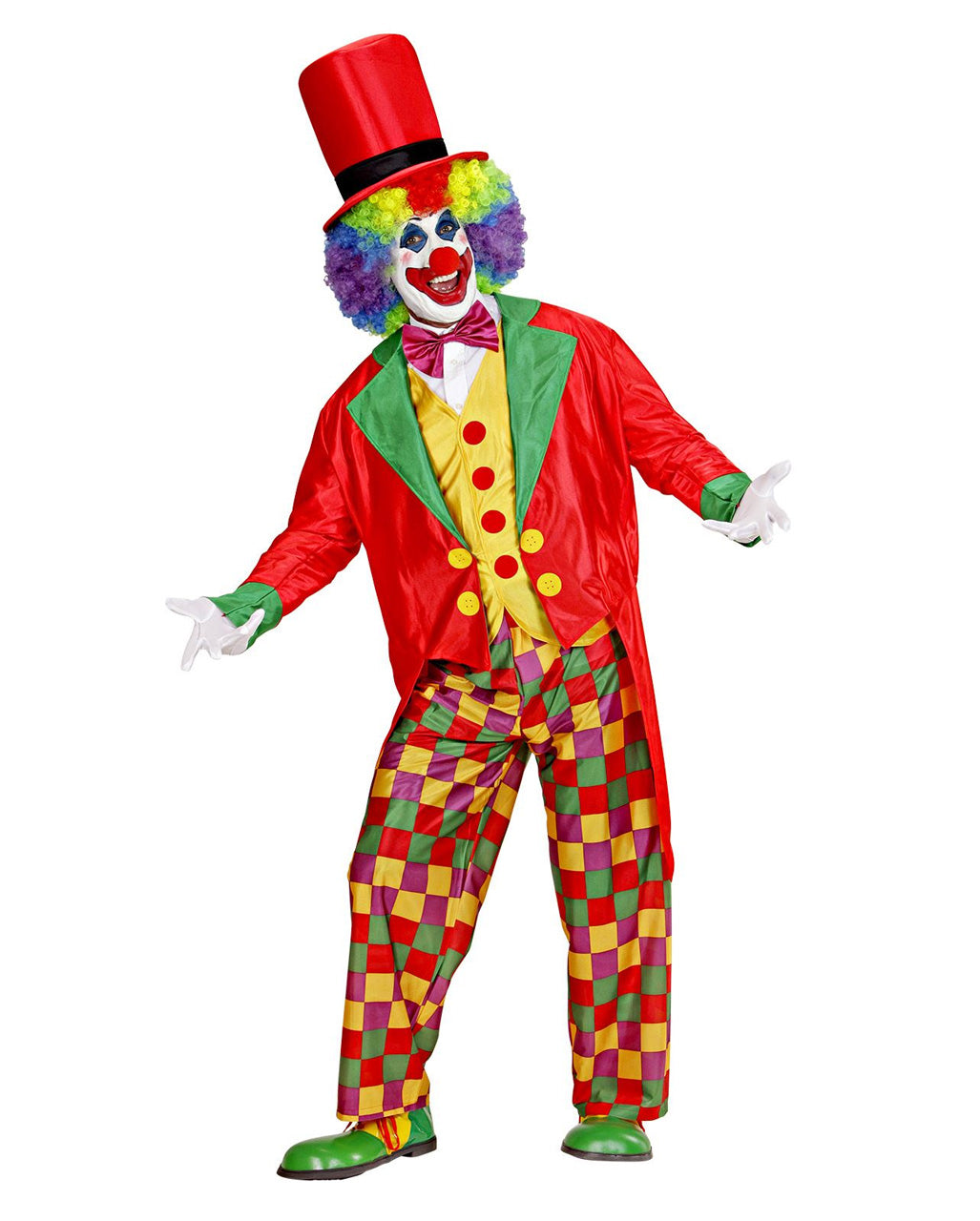 5-delig clownkostuum met smoking