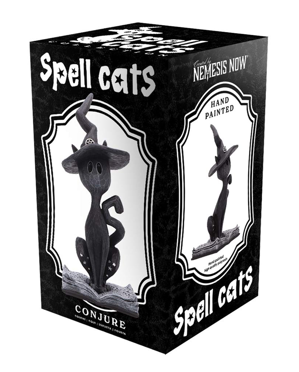 Zauberspruch-Katzenfigur Conjure 15cm