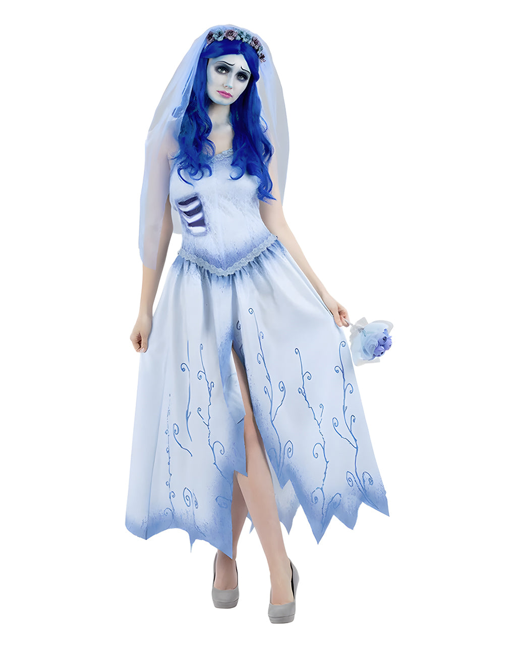 Corpse Bride Emily Kostüm für Damen