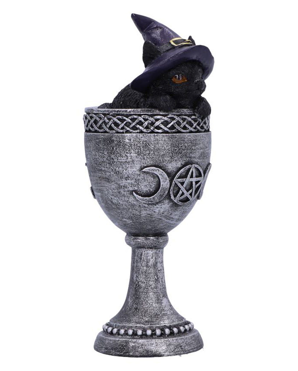 Hexenkätzchen mit Zaubertrank Kelch 15,7cm