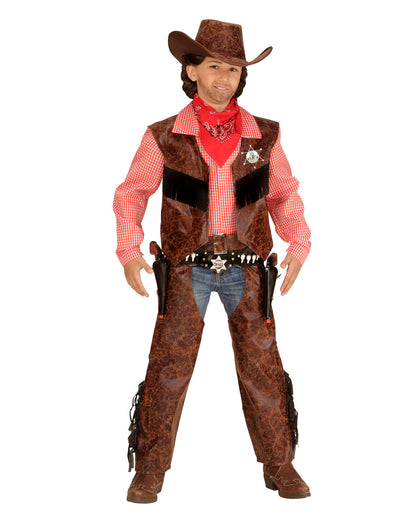 3-tlg Cowboy Kostüm für Kinder