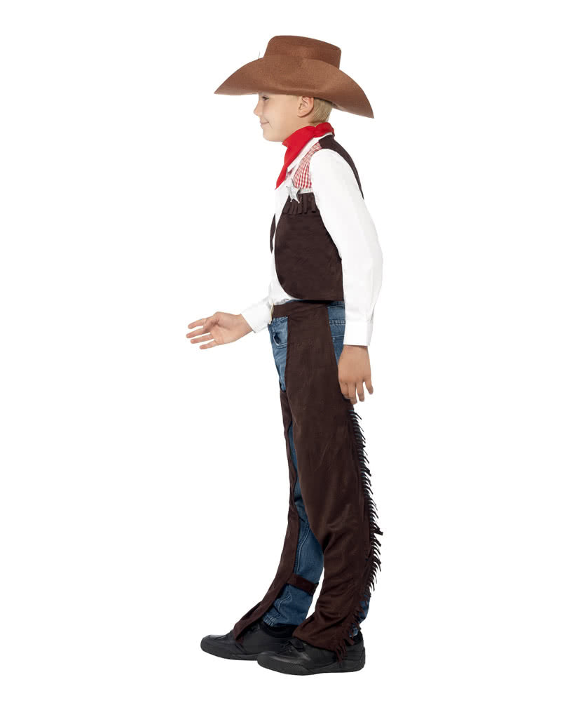 Cowboy Kinderkostüm mit Hut