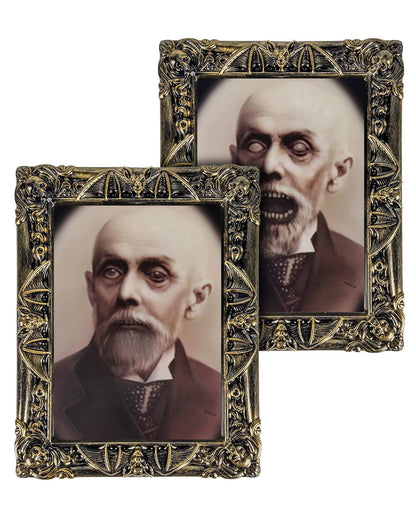 Cranky Uncle Festus Hologram Portrait, 50x39 cm