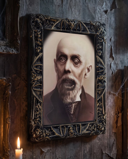 Cranky Uncle Festus Hologram Portrait, 50x39 cm