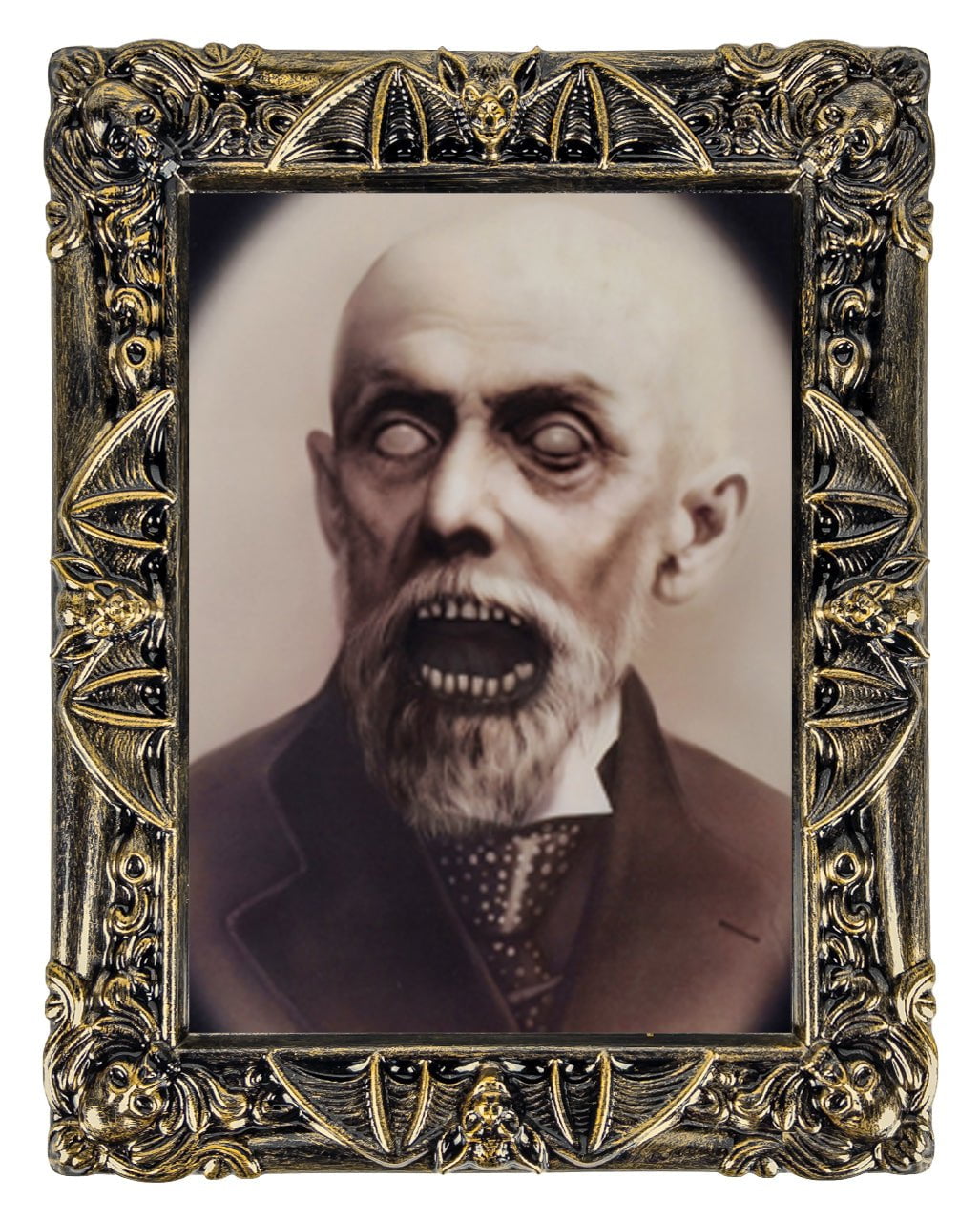 Cranky Uncle Festus Hologram Portrait, 50x39 cm