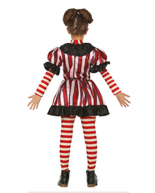 Crazy Clown Girl Kinderkostüm