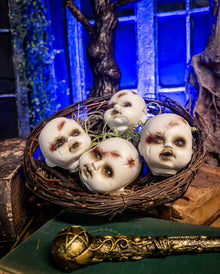 Creepy Puppenköpfe 4 St.
