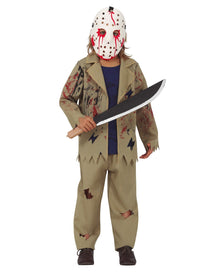 Crystal Lake Slasher Kinderkostüm