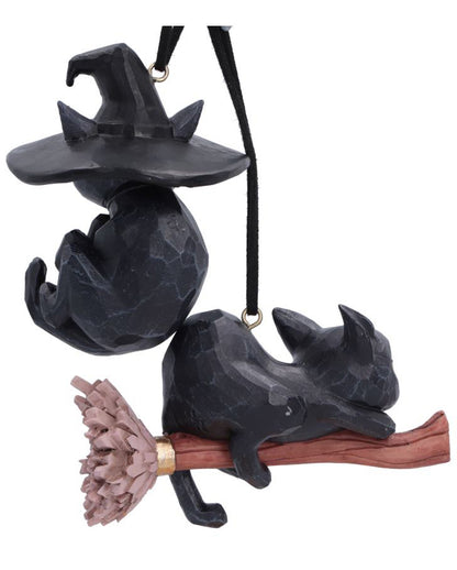 Curse & Claw Halloween Cats Hanging Ornaments (Set of 2) 7cm