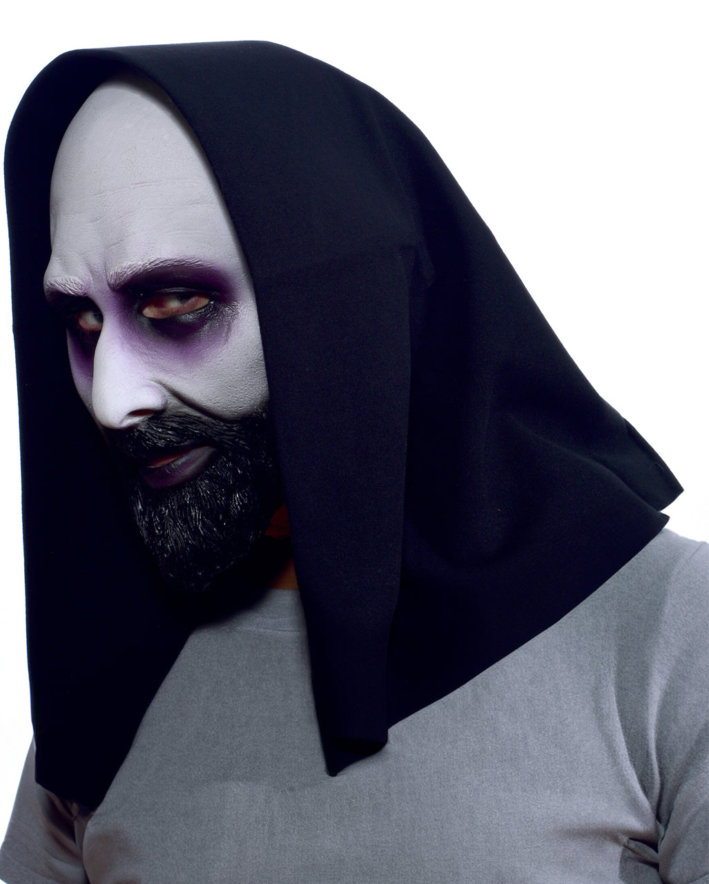 Verfluchter Unheiliger Geist Maske mit Kapuze