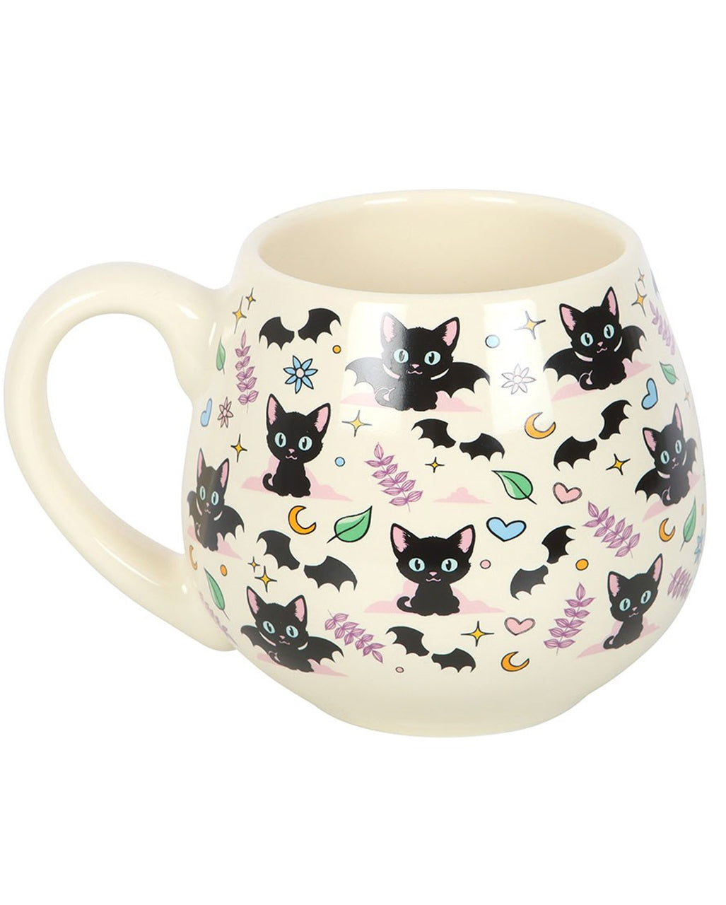"Cute & Creepy" Mystieke Koffiemok Met Kattenmotief
