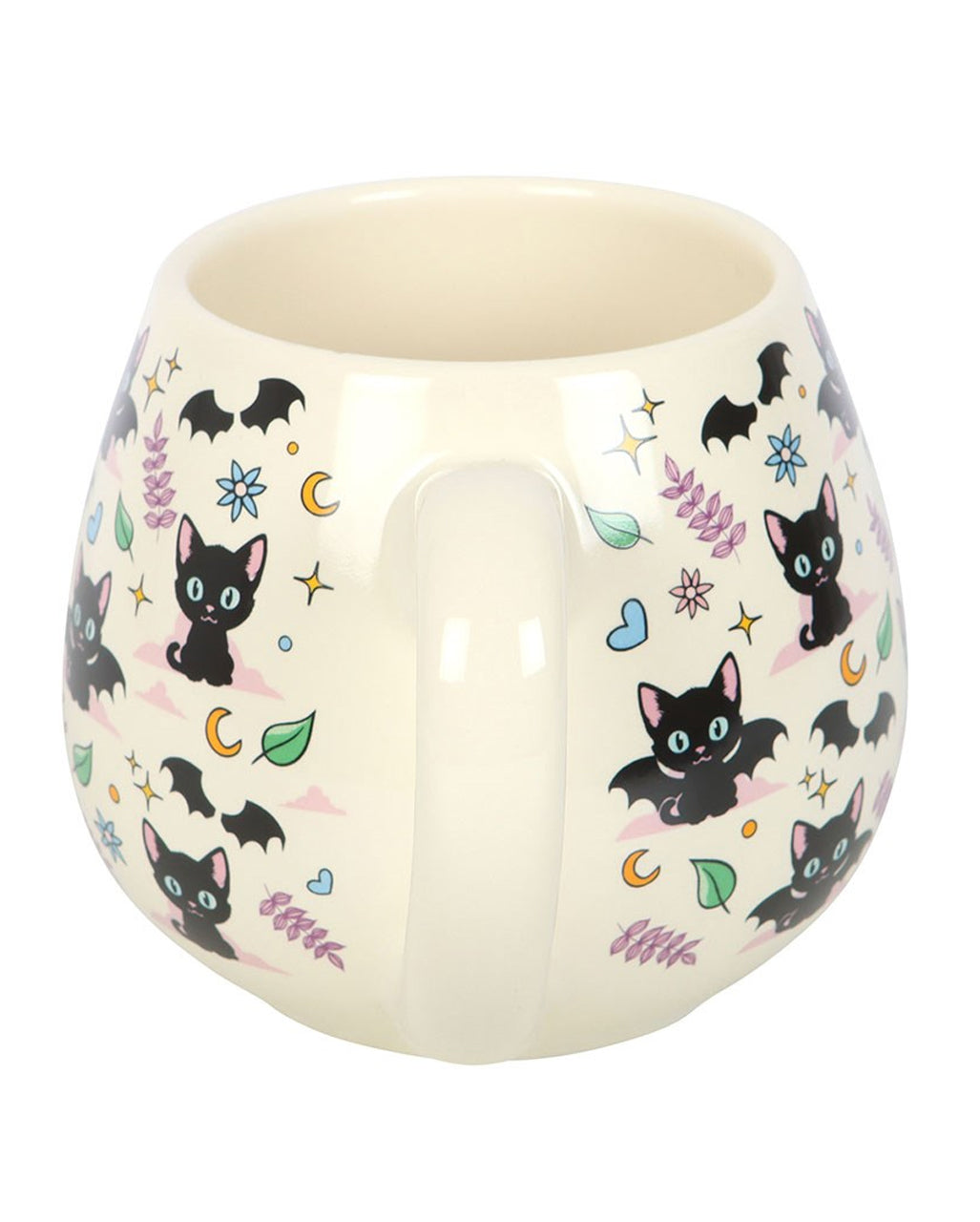 "Cute & Creepy" Mystieke Koffiemok Met Kattenmotief