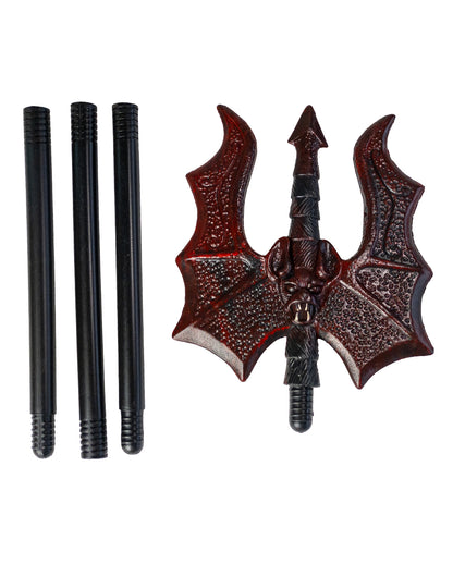 Dämonen Fledermaus Dreizack 120cm