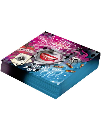 Dangerous Girl Superheldin Servietten 12 St.