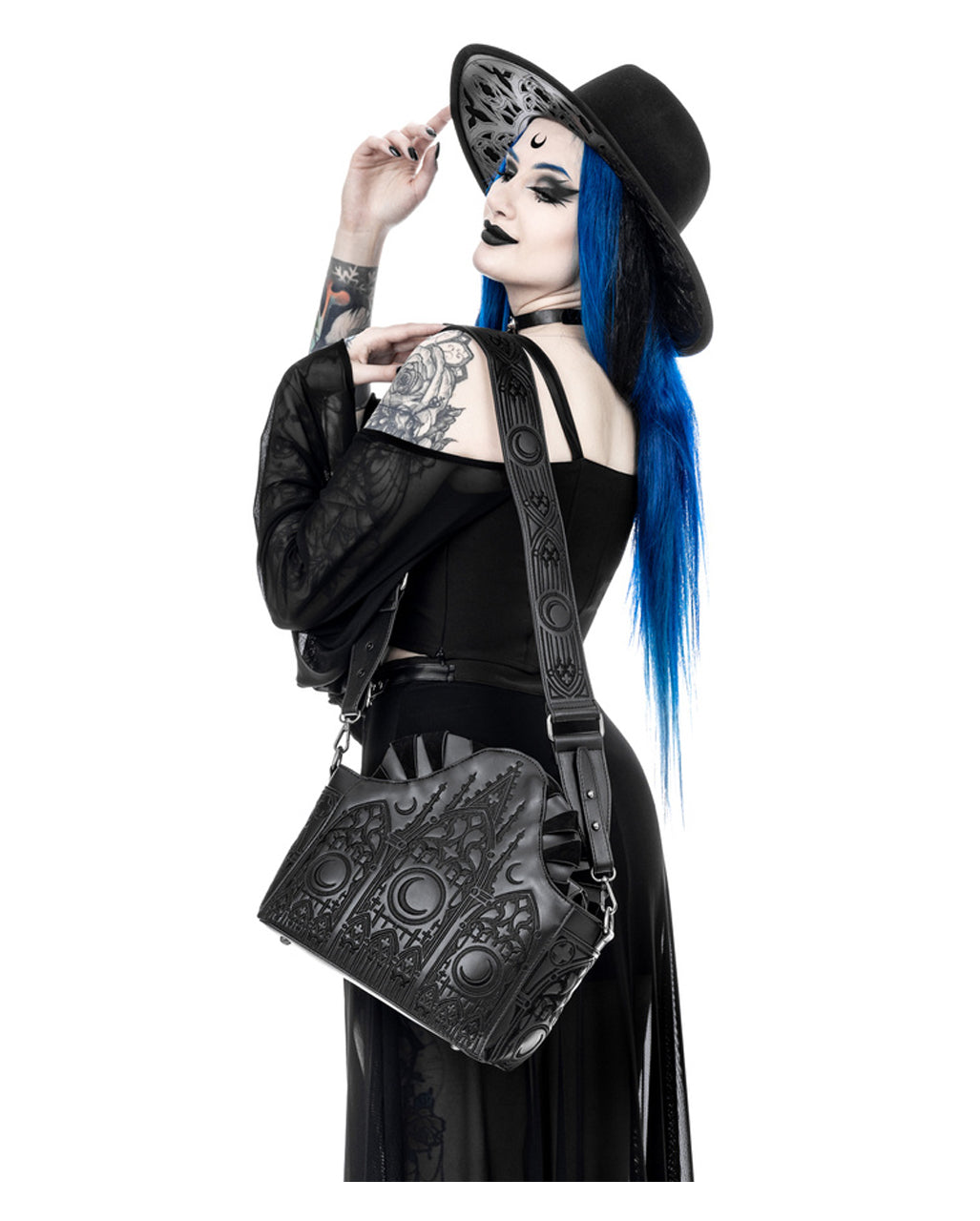 Dark Altar Gothic Schultertasche