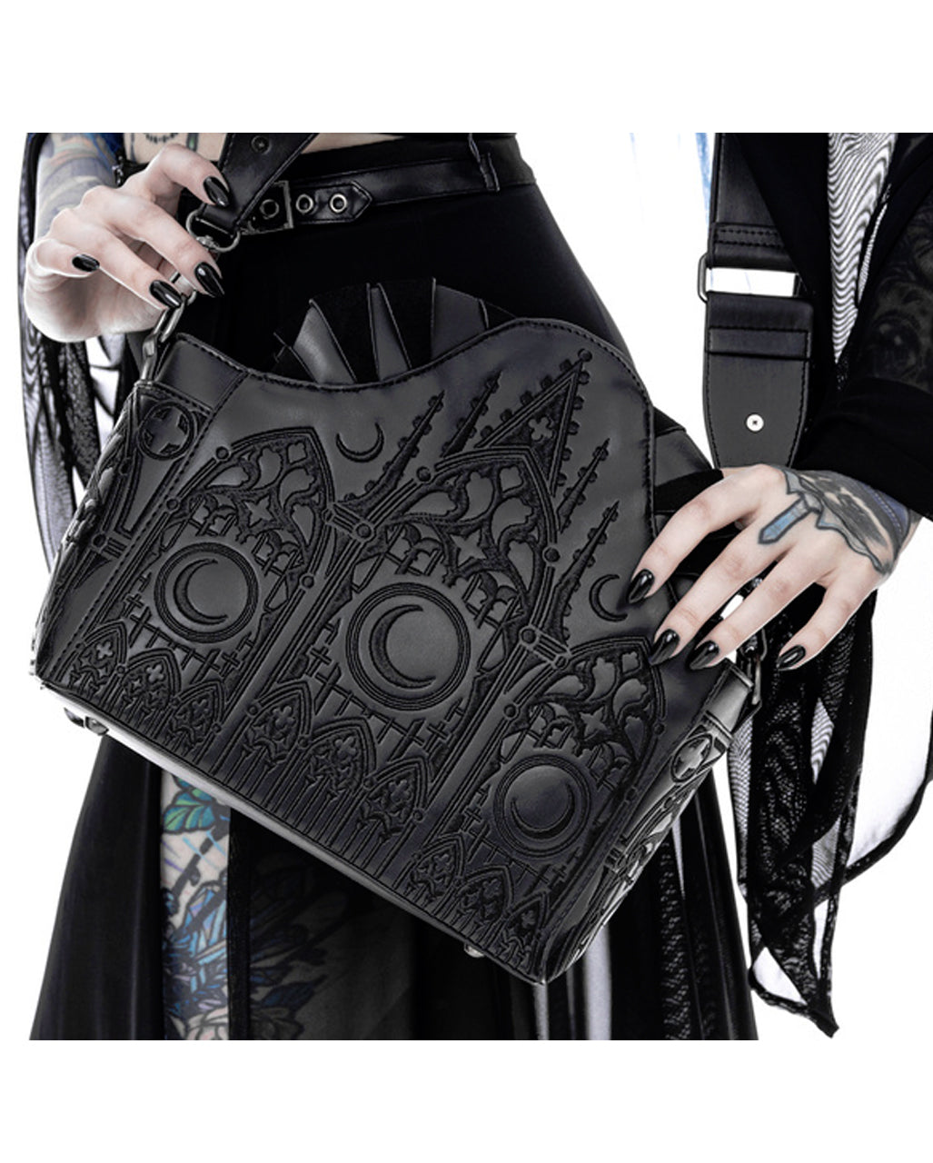 Dark Altar Gothic Schultertasche