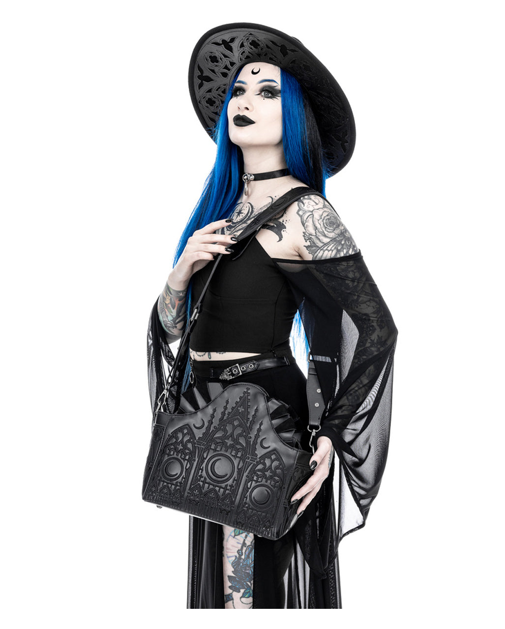 Dark Altar Gothic Schultertasche