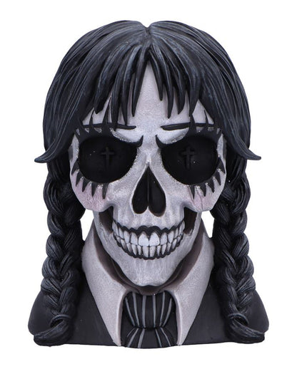 Dark Glare Gothic Schulmädchen Totenschädel Figur 16cm