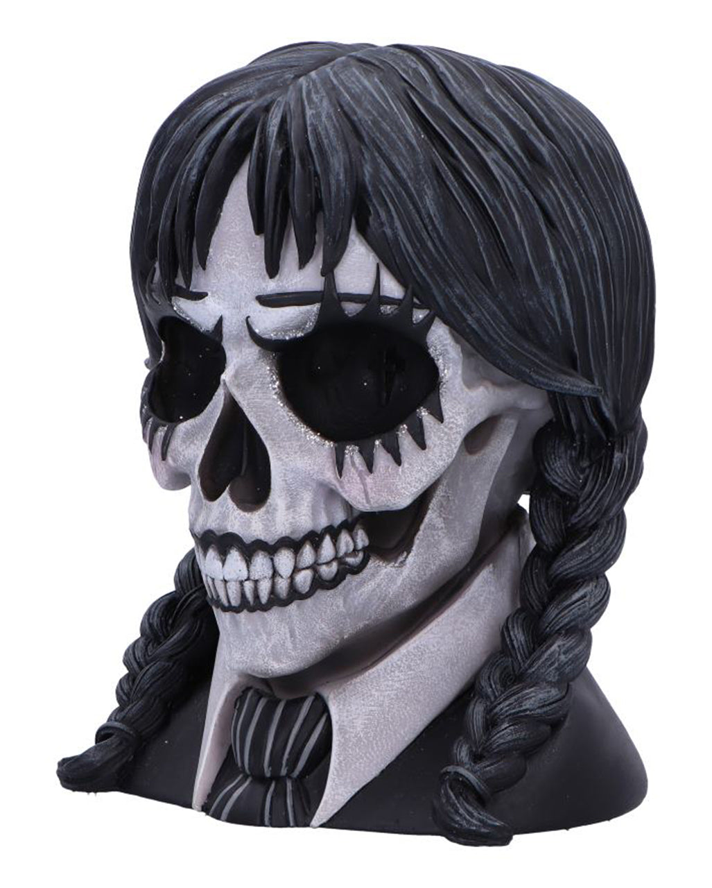 Dark Glare Gothic Schulmädchen Totenschädel Figur 16cm