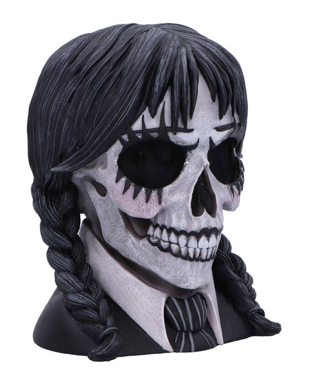 Dark Glare Gothic Schulmädchen Totenschädel Figur 16cm