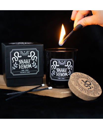 Dark Opium Schlangengift Gothic-Duftkerze