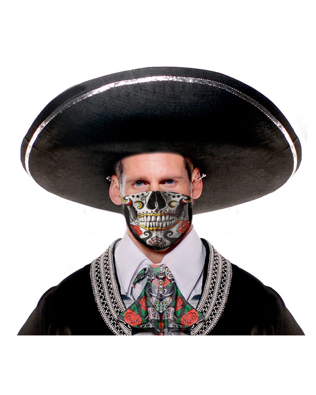 Dia De Los Muertos Alltagsmaske für Männer
