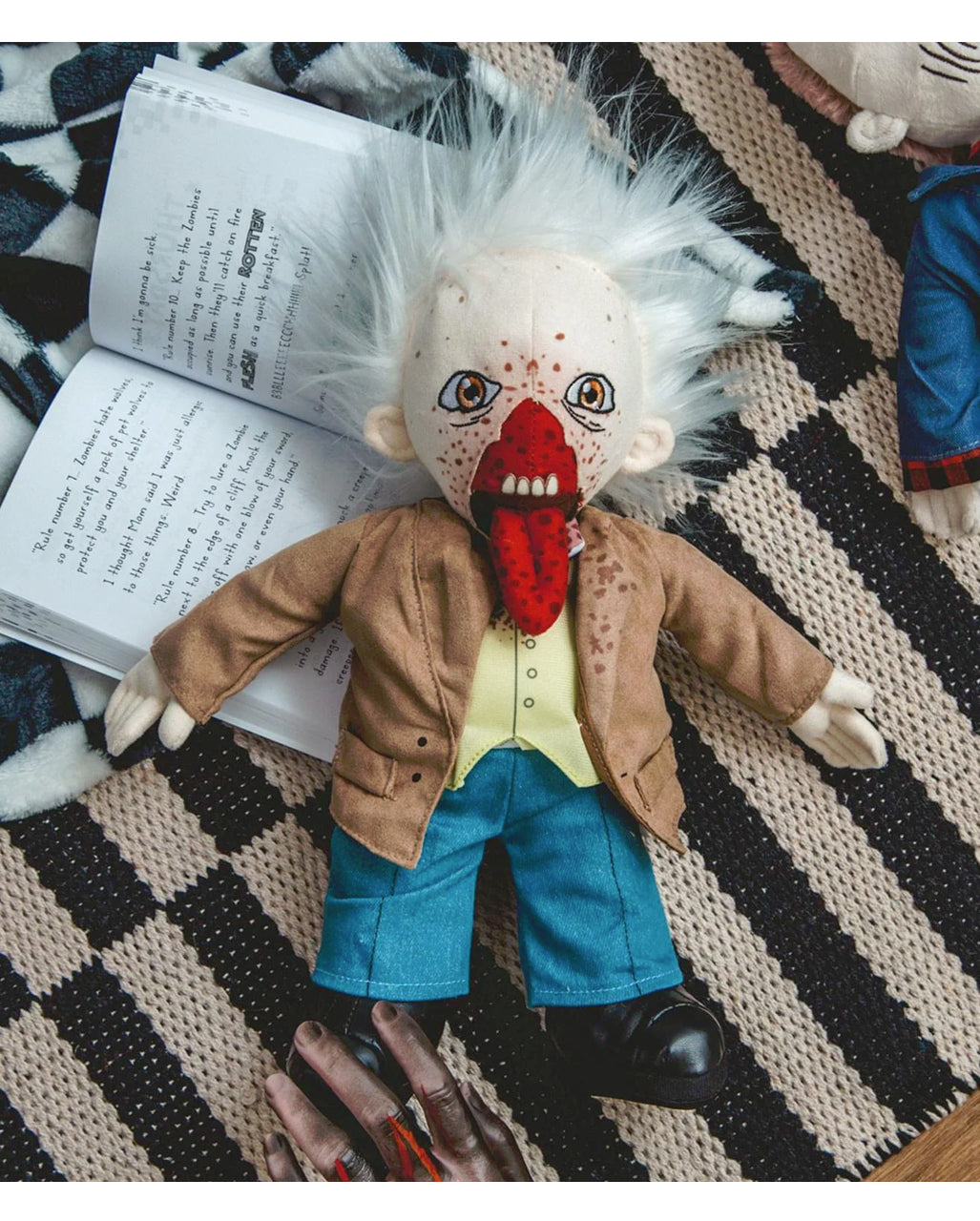 Day of the Dead Dr. Tongue Zombie Kuscheltier 35cm