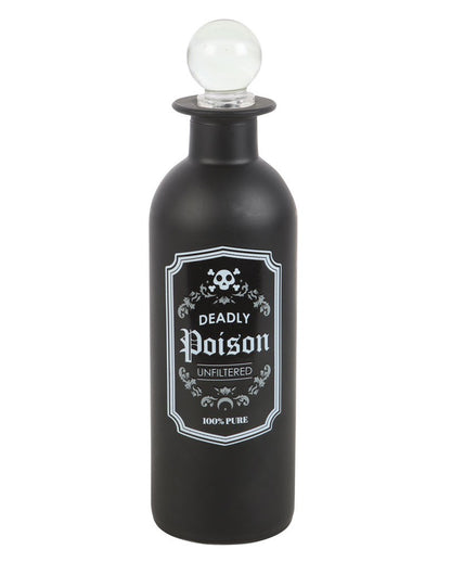 "Deadly Poison" Gothic-Dekoflasche 19cm