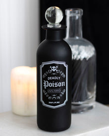 "Deadly Poison" Gothic-Dekoflasche 19cm