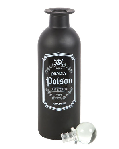 "Deadly Poison" Gothic-Dekoflasche 19cm