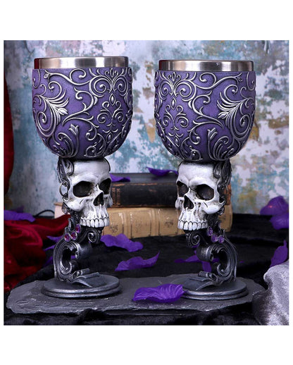 Death Desire Skull Goblet - Set Of 2