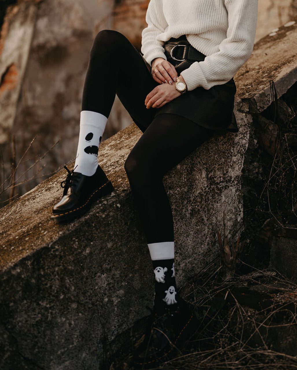 Geister Halloween Socken