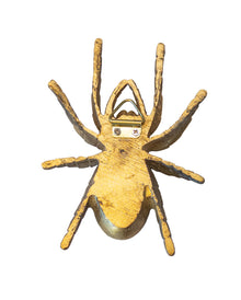 Dekorative Goldene Tarantel 12cm
