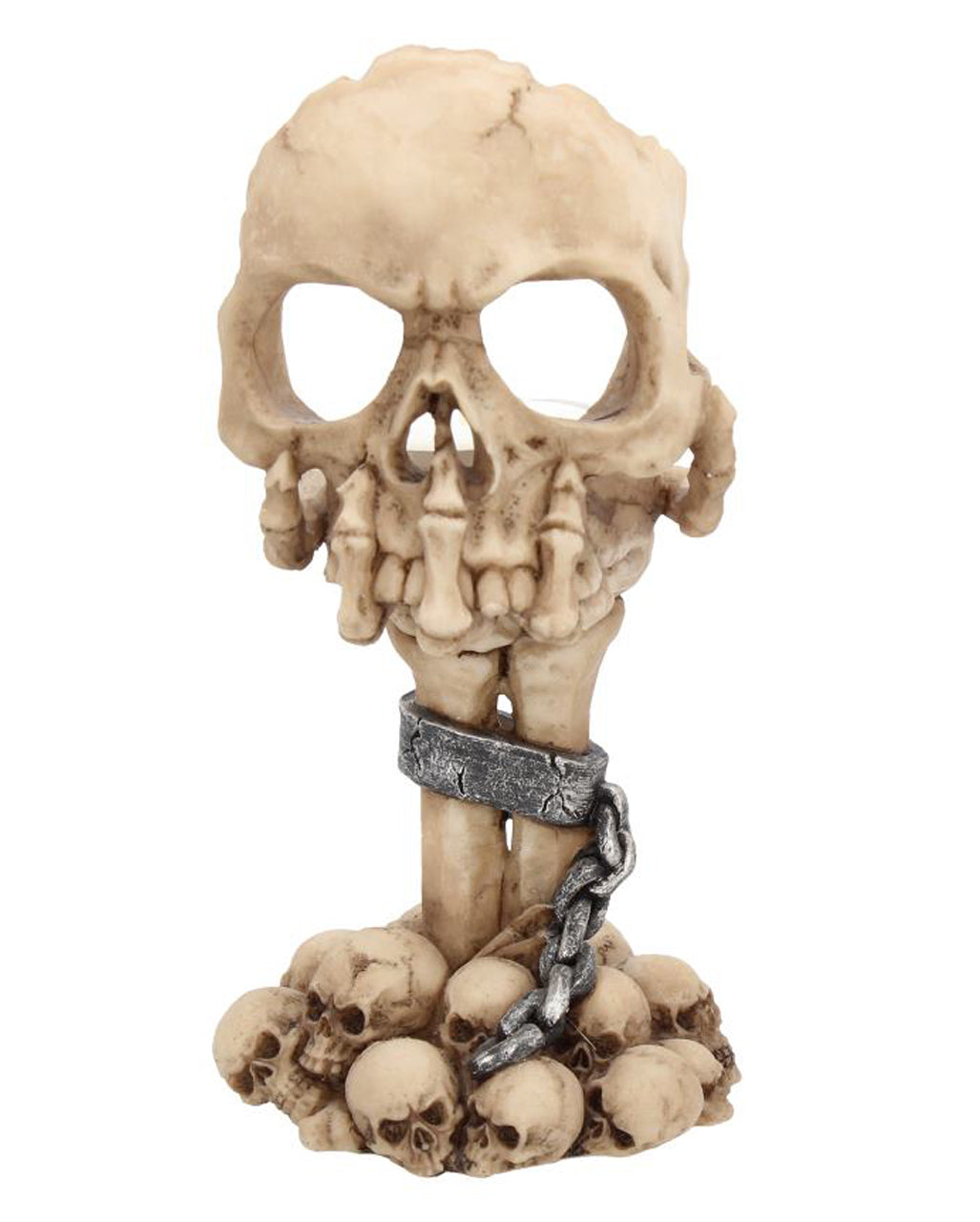 Deliberation Totenkopf Teelichthalter 15,5cm