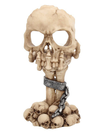Deliberation Totenkopf Teelichthalter 15,5cm