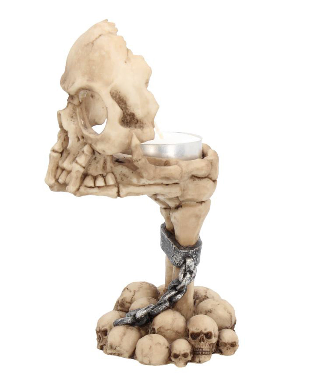 Deliberation Totenkopf Teelichthalter 15,5cm