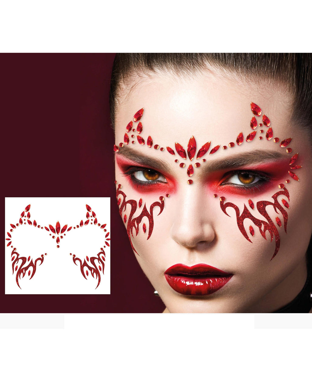 Demon Glitter Stone Tattoo
